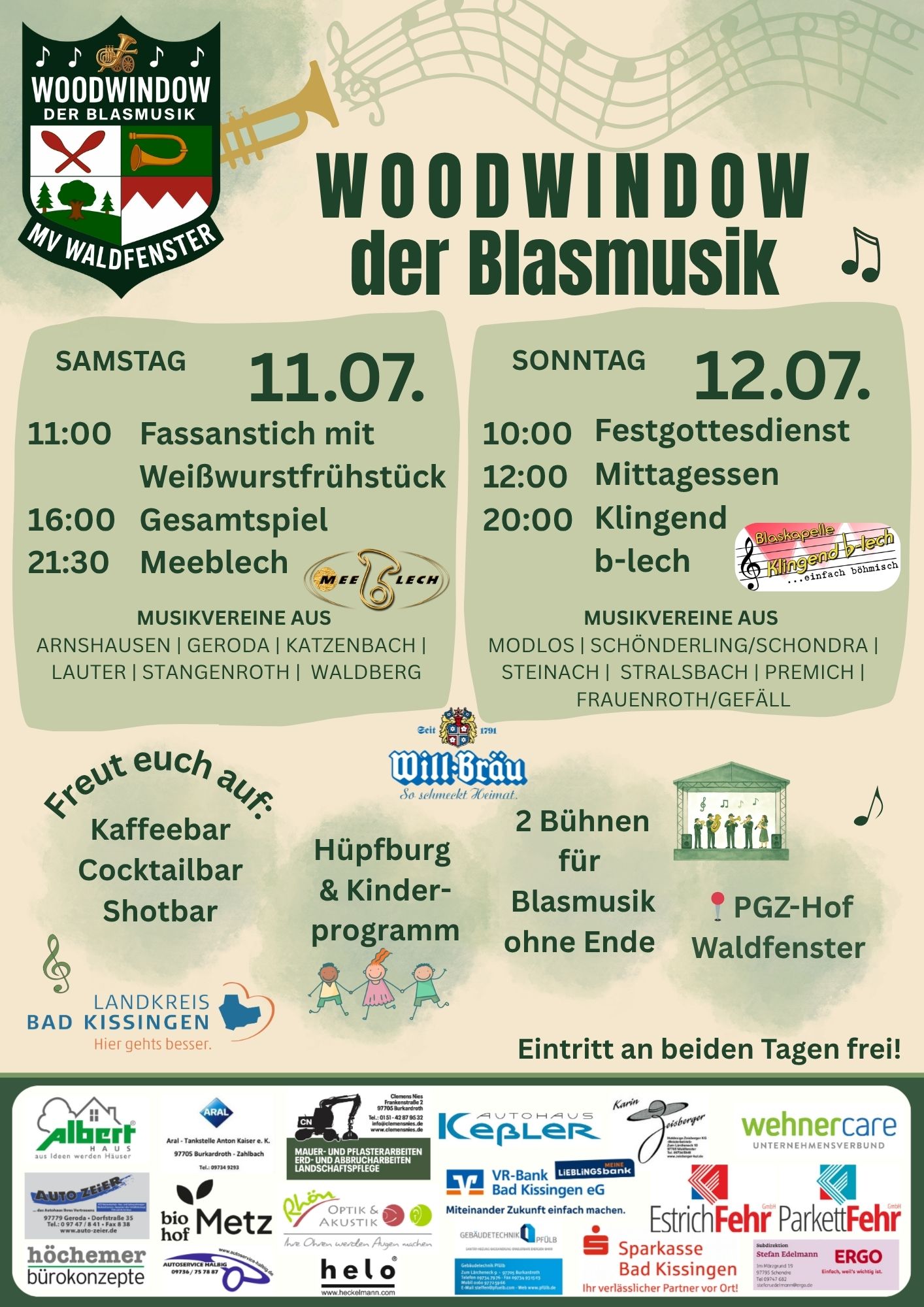 Woodwindow der Blasmusik